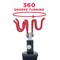 Clamp-On 2-Airbrush Holder Stand - Table/Bench Mount - Airbrush Accessories and Supplies for Garage or Workspace